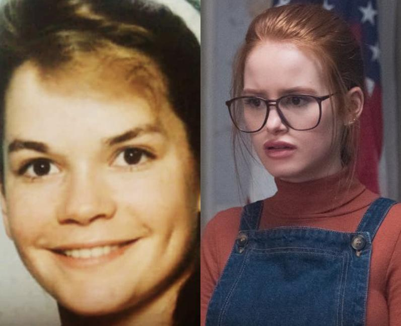 Young Nathalie Boltt and Madelaine Petsch as Penelope Blossom