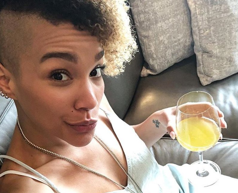 Is Emmy Raver-Lampman on Instagram, Twitter and Snapchat? 