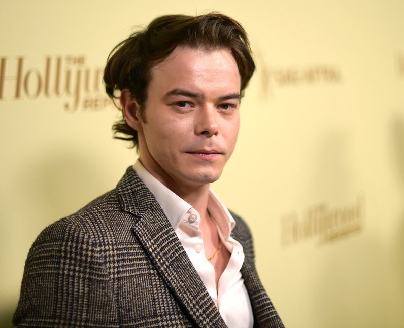 Charlie Heaton on the red carpet