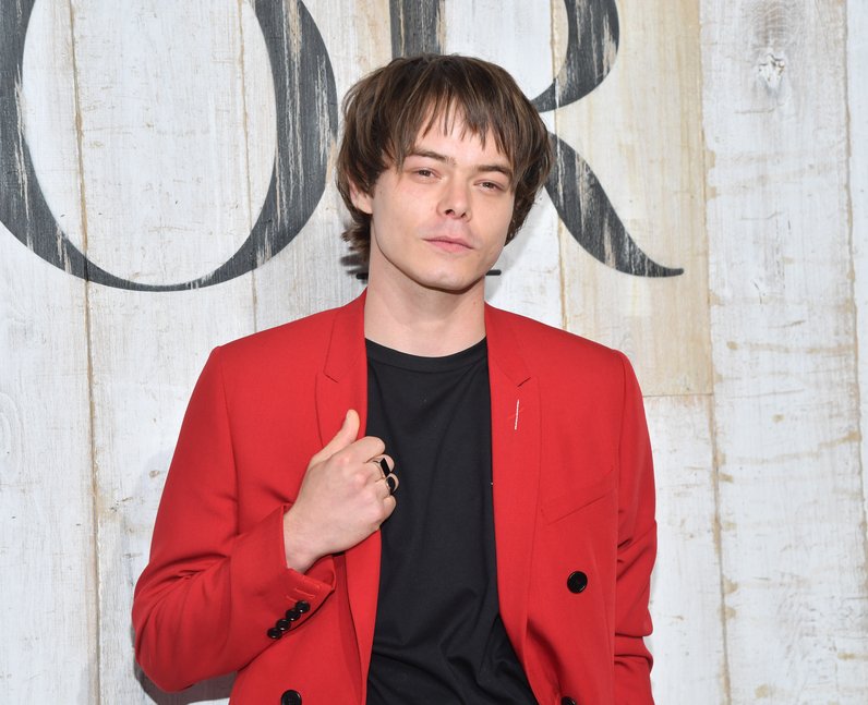 Charlie Heaton at a Dior event