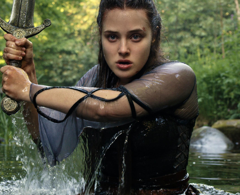 Who plays Nimue in Cursed? - Katherine Langford