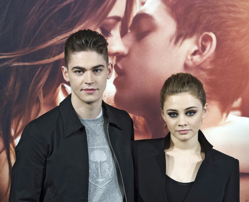 Hero Fiennes Tiffin and Josephine Langford in Afte