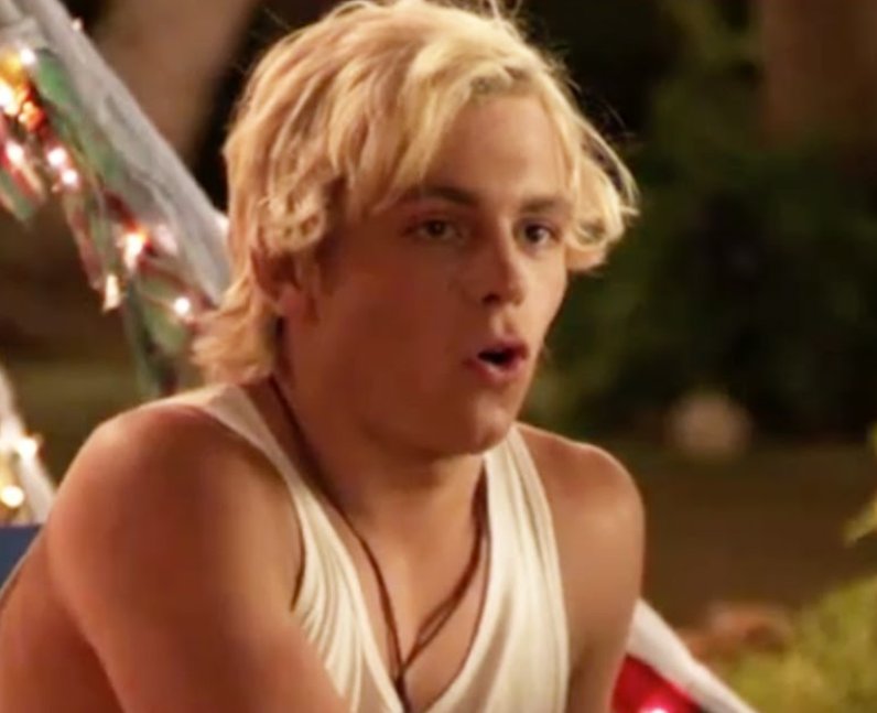 Ross Lynch as Brady in Teen Beach Movie