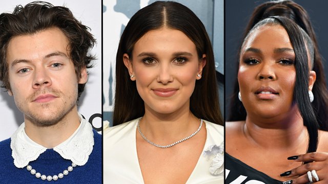 Harry Styles, Millie Bobby Brown and Lizzo