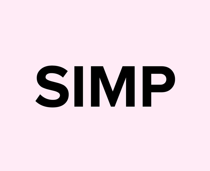 What does Simp mean on TikTok?