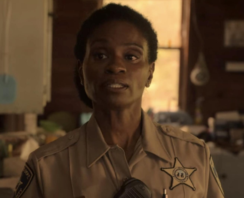 Outer Banks cast Sheriff Peterkin Adina Porter