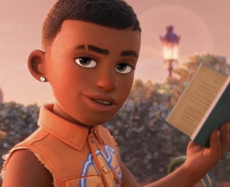 Jordan Fisher voices Robaire in Pixar's Turning Re