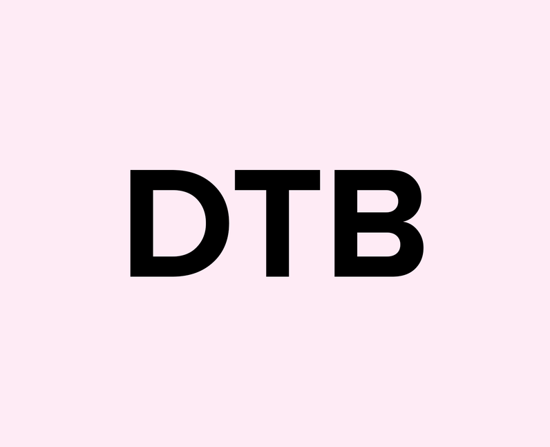 What does DTB mean on TikTok?