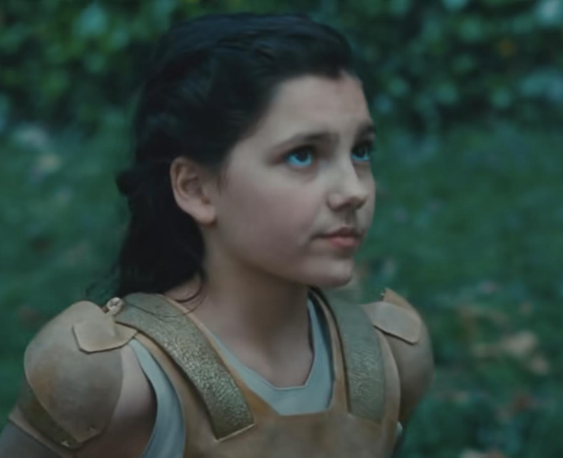 Emily Carey played young Diana in Wonder Woman