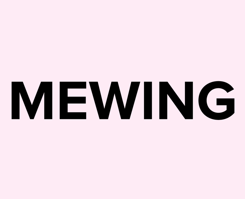 What does Mewing mean on TikTok?